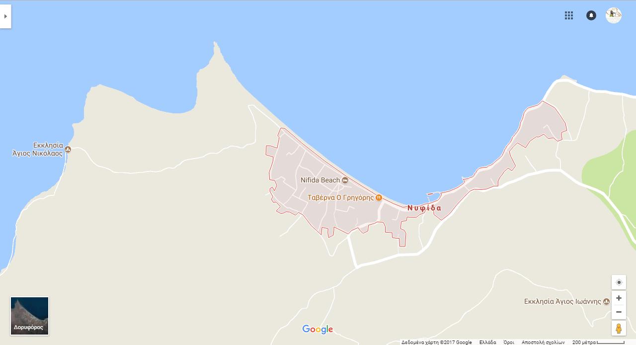 Νυφίδα map1