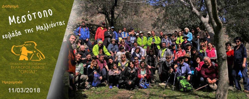 Ορειβατικός Πεζοπορικός Σύλλογος Λέσβου "ΟΡΕΙΑΣ"